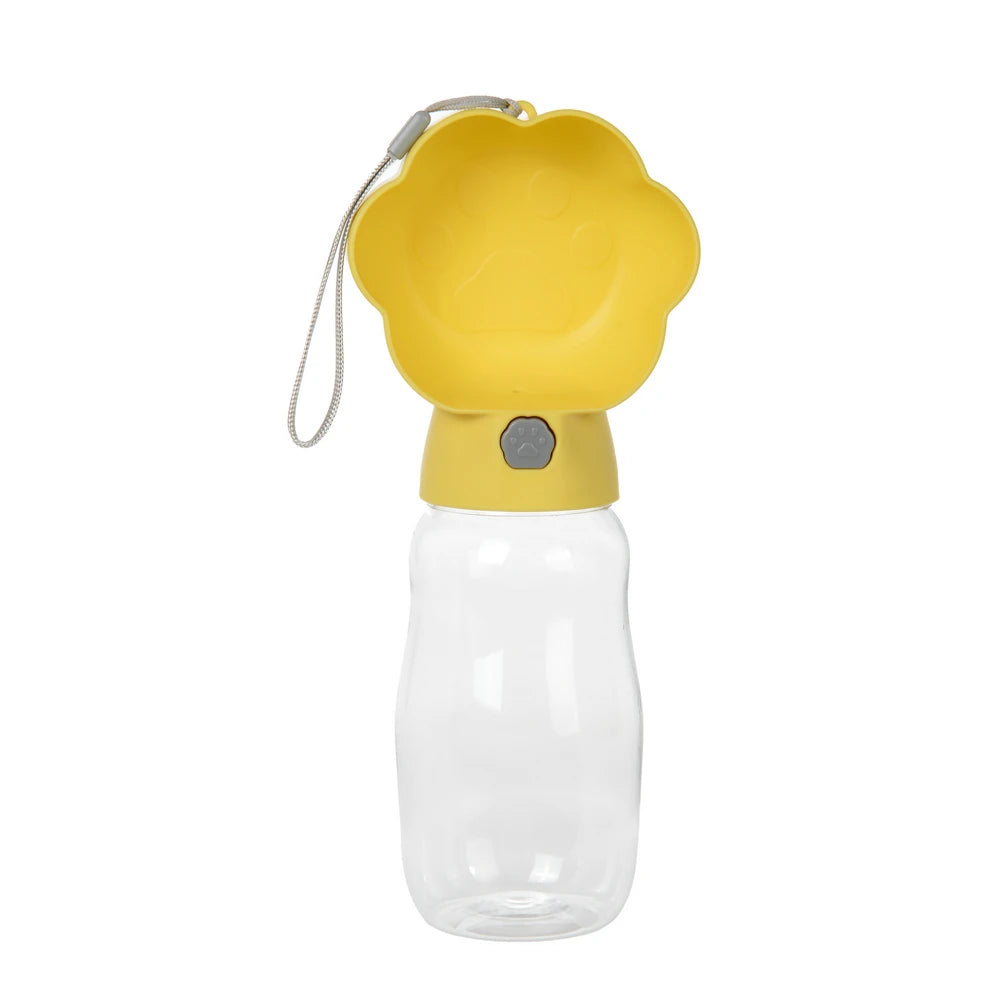 2-in-1 Portable Dog Water Bottle with Food Container