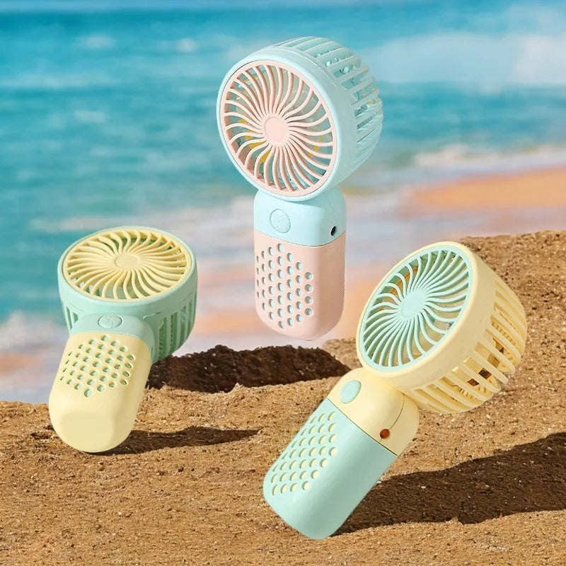 2025 New Handheld Charging Fan – Mini USB Pocket Breeze